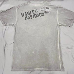 Harley Davidson Gray T-Shirt Size Large